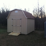 10x12 Barn 6' sides Eagle WI #3